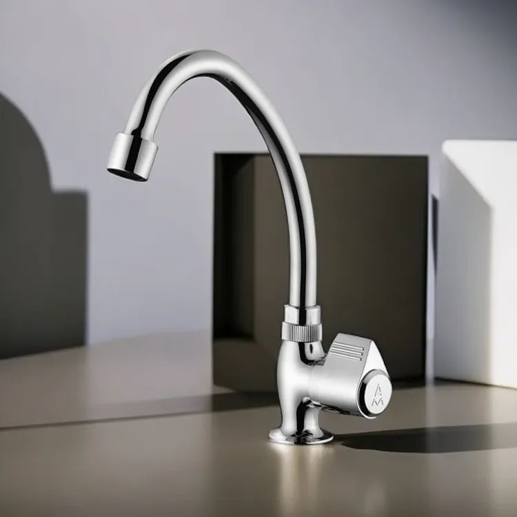 Amico/埃美柯厨房单冷水龙头水槽洗菜盆拖把池全铜洗衣池龙头套装