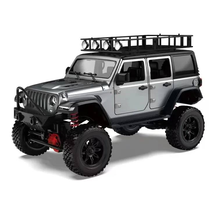 莽牛MN128牧马人JEEP防水遥控车可改装专业四驱攀爬越野成人玩具