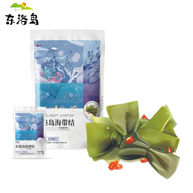 东洛岛【福建特产】海带结休闲旅游小零食常温香辣酸辣味即食美味