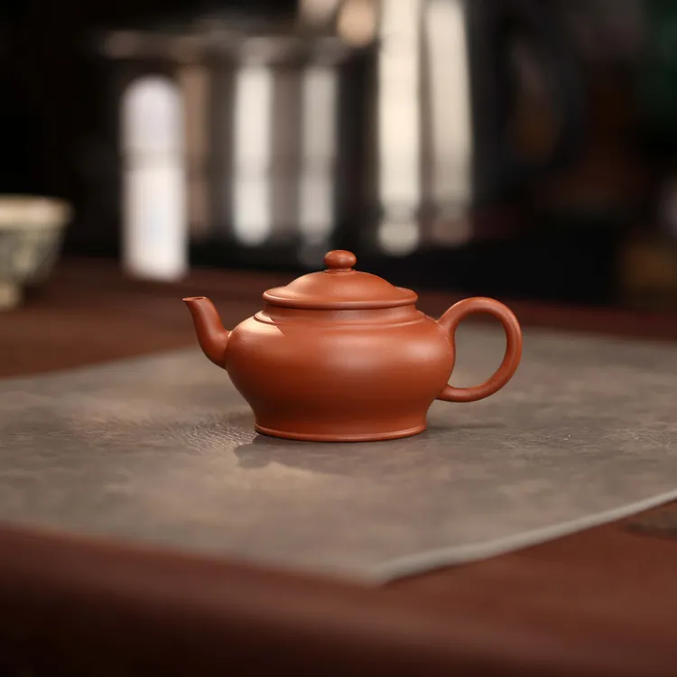 任洁宜兴紫砂壶全手工纯原矿大红泥 幽香茶壶 容量150CC 新品推荐