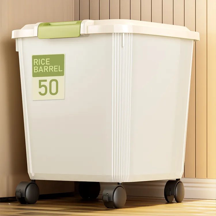 米桶家用2024年新款防虫防潮密封桶大米面粉储存罐容器大米收纳盒