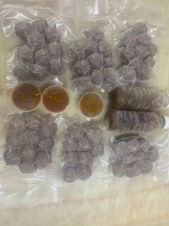 3斤牛肉丸6包半斤【正宗】潮汕牛肉丸牛筋丸汕头特产丸子烧烤批发