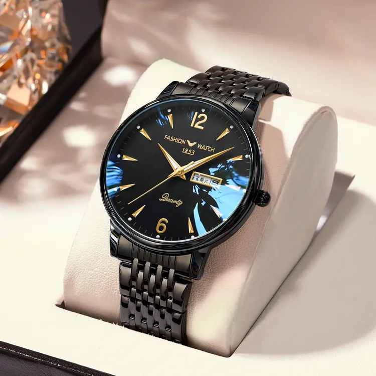 高端男士手表超薄机械表全自动防水夜光高级感石英表时尚男款腕表商品图