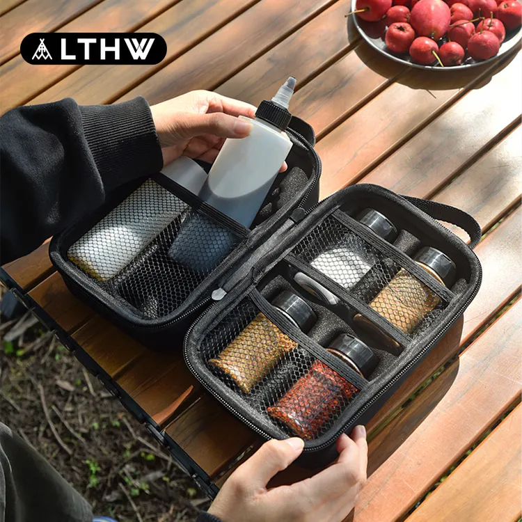 LTHW旅腾露营调味瓶套装户外便携式收纳调料瓶分装瓶油瓶防漏防撞
