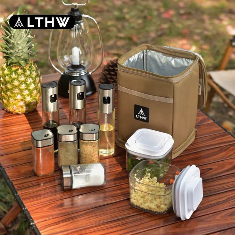 LTHW旅腾露营调味瓶套装户外便携式调料瓶野餐佐料瓶油瓶调料收纳
