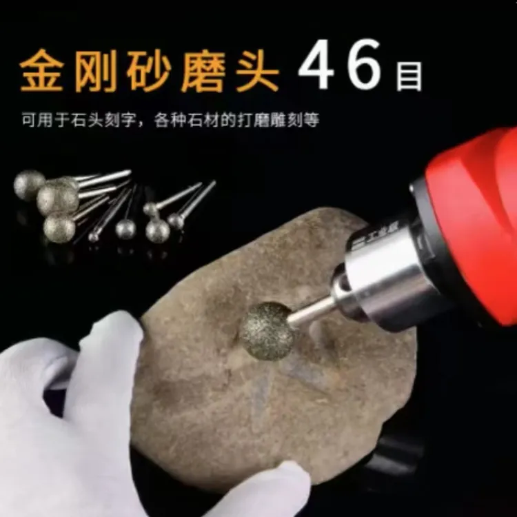 鹤溪附石盆景雕磨机 石头开槽附木 电动打磨快速 树桩截口处理 