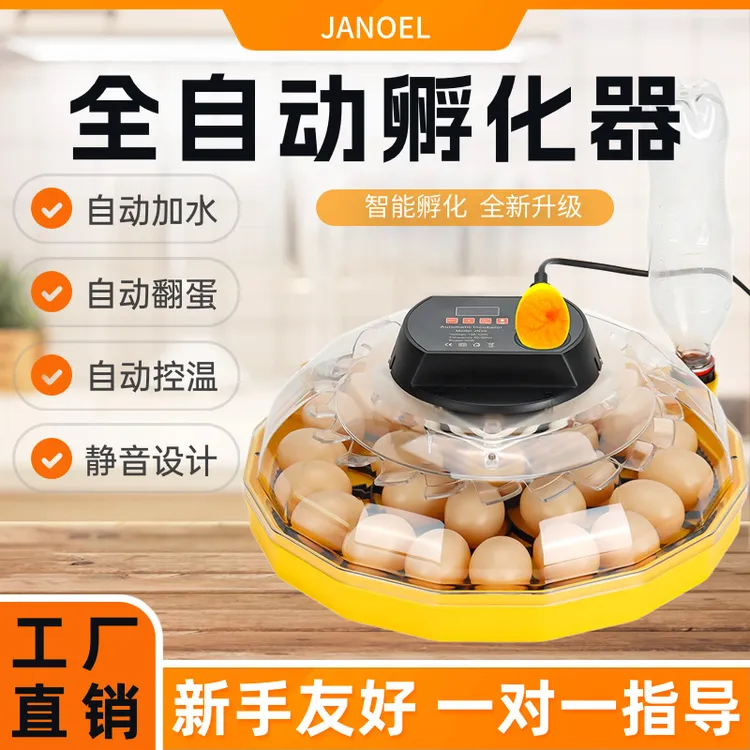 孵化器小飞碟全自动芦丁鸡鸭鹅鸟鹦鹉孵蛋器26枚