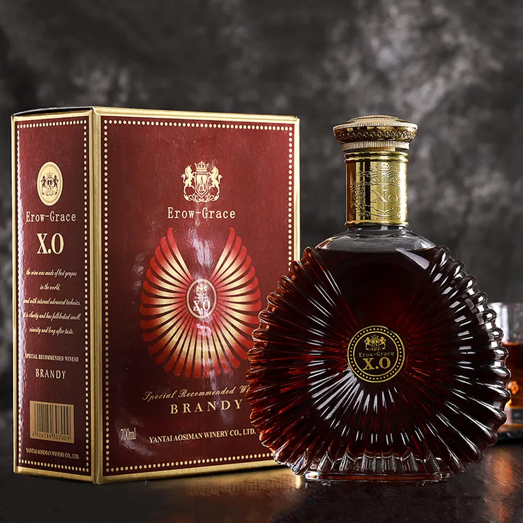 【拍1发2】奥斯曼洋酒白兰地xo法国原酒烈酒官方正品XO中国生产