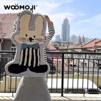 管家邦尼 小兔子60*90创意插画地毯