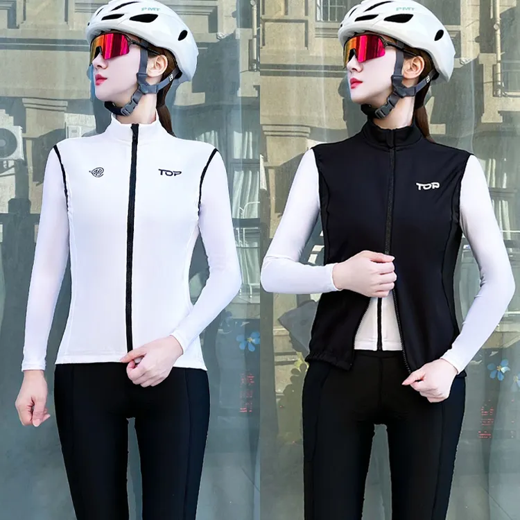 【高端雪鹅绒马甲】格调秋冬保暖加绒骑行防风马甲户外骑行坎肩外套