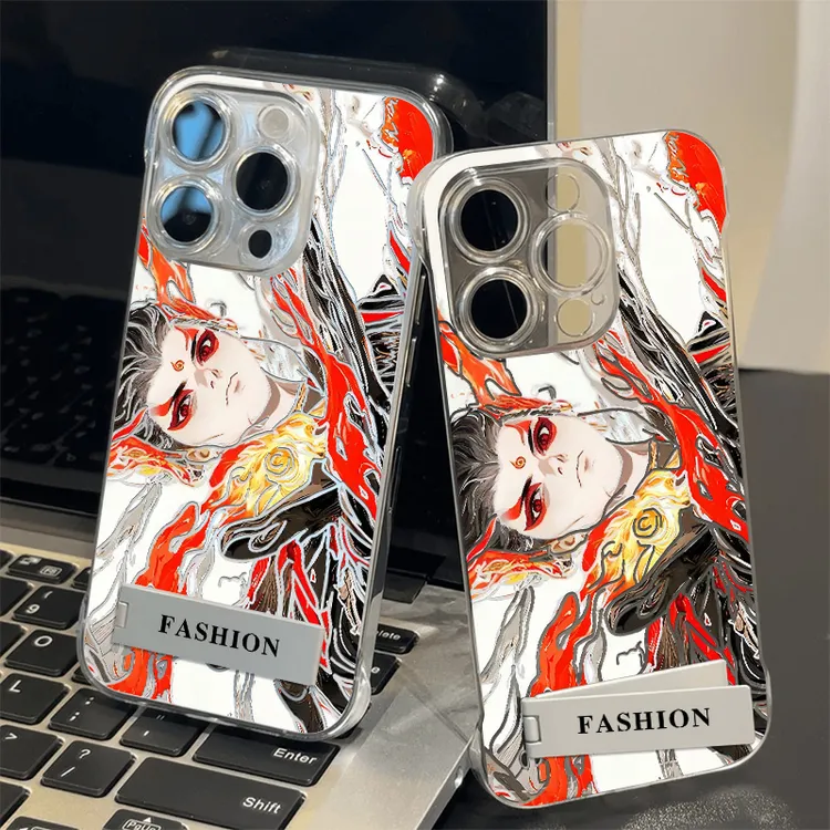 国风哪吒适用iPhone8手机壳苹果8plus透明无边框防摔硬壳