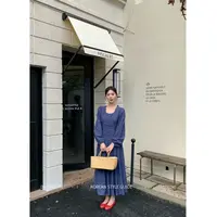 DH OFFICIAL 大花【海伦娜 Helena】法式连衣裙 气质印花显瘦秋季