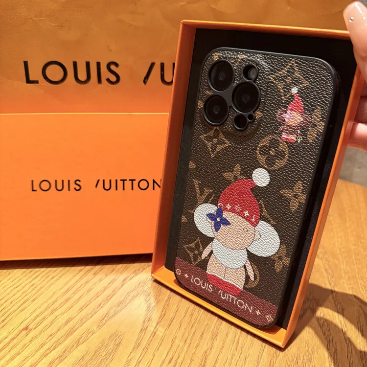 苹果16手机壳圣诞新款iPhone14promax卡通15pro老花13P适用12全包