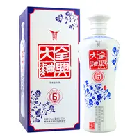 全兴全兴大曲老字号 6 52度 500ml 浓香型 纯粮食白酒 青花瓷52度