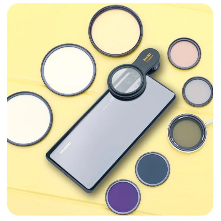 NiSi/耐司专业手机滤镜 CPL偏振镜 黑柔 ND减光镜 手机摄影通用款