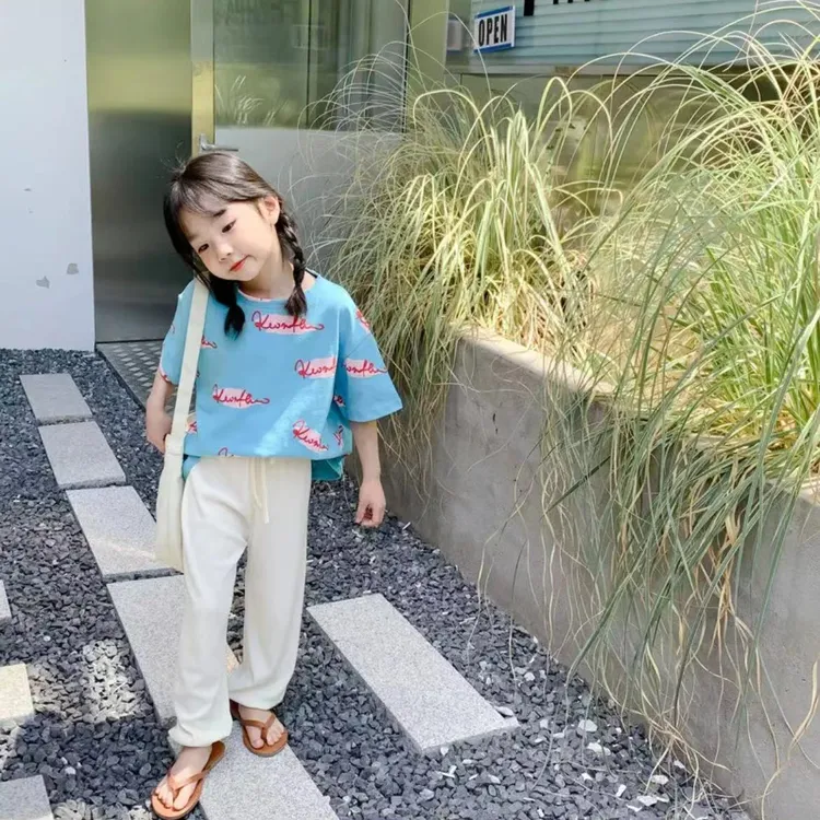 新款儿童纯色防蚊裤抖抖裤男宝宝裤子女孩外出薄款裤子