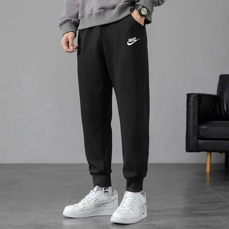 NIKE/耐克束脚长裤休闲运动裤薄款男裤夏季针织2763-010