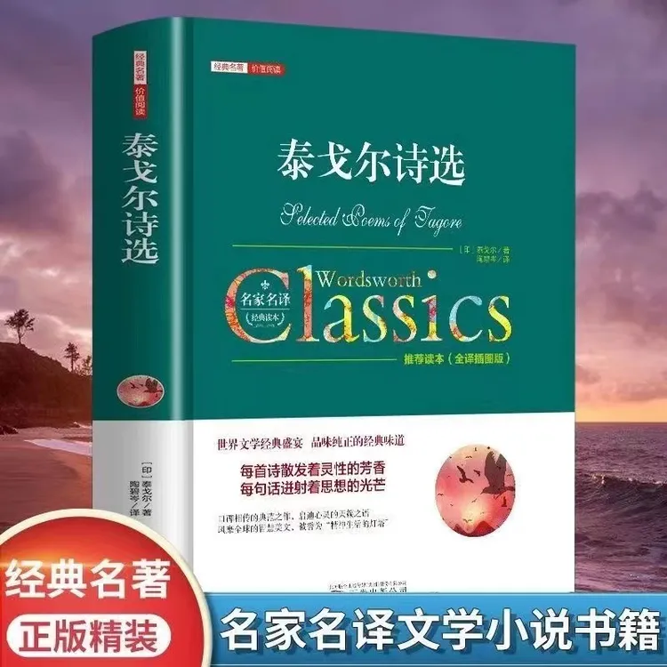 泰戈尔诗选 经典名著 价值阅读  泰戈尔 著 万卷出版公司
