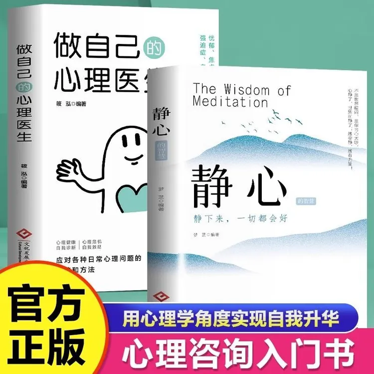 做自己的心理医生静心的智慧人生智慧正能量励志心理学书籍