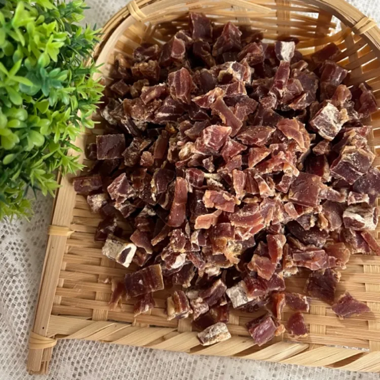 狗粮拌饭伴侣狗零食泰迪金毛大小型犬训练奖励鸭肉鳕鱼颗粒200g*2