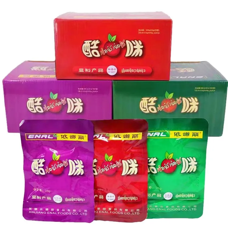 依娜丽ENAL酷米豆制产品komur komur25g美味三种口味包邮豆腐