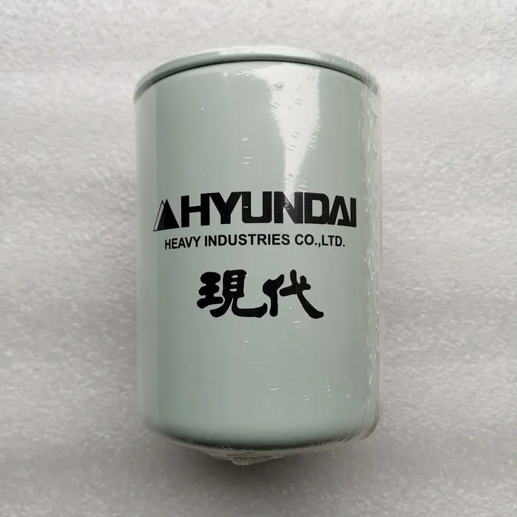 原厂现代挖机配件 150-7 150W-7 150-9机滤 机油滤芯11N4-70110