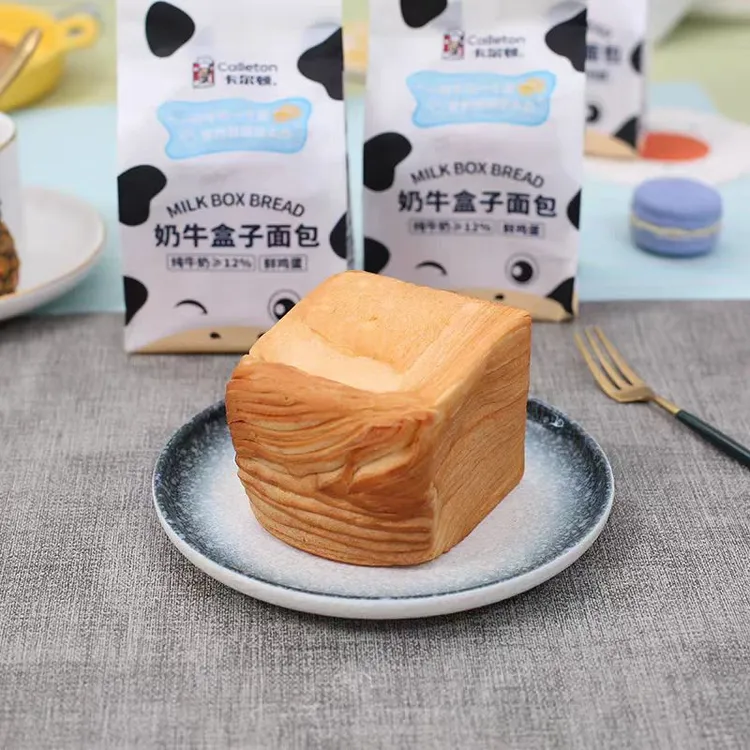 卡尔顿奶牛盒子面包浓郁奶香零食解馋小吃