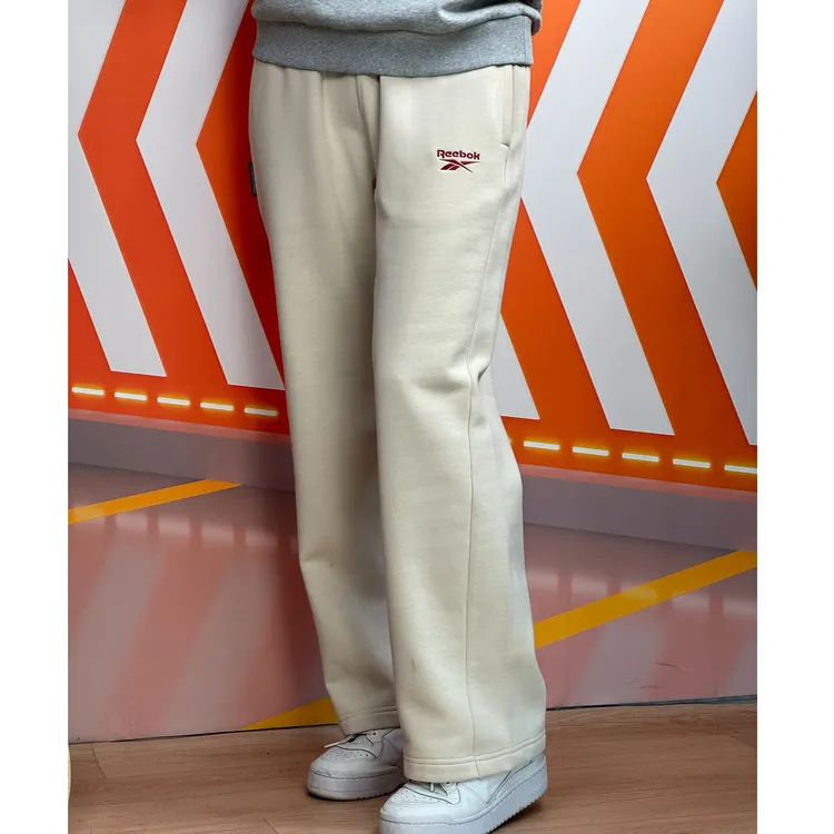 Reebok锐步官方24秋新款男女同款舒适百搭潮流针织长裤 24FRM607U