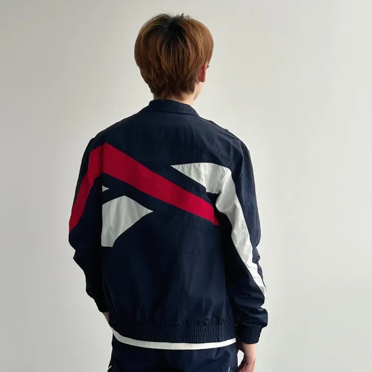 Reebok锐步24秋款经典运动宽松潮流拼接拉链茄克外套24SRM101U