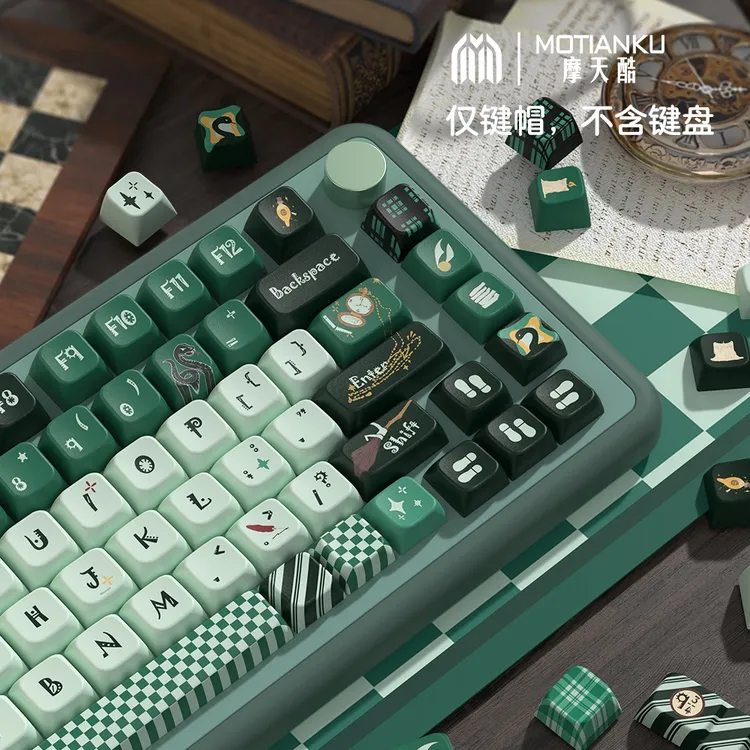 摩天酷 斯莱特林 原创主题键帽 MDA/原厂高度 热升华键盘