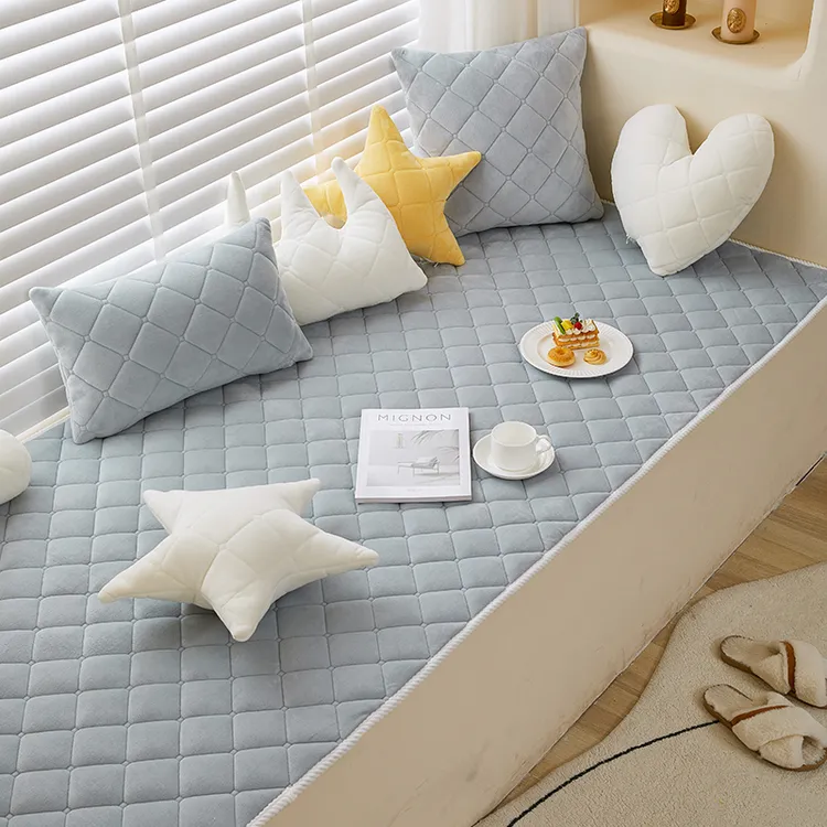 飘窗垫窗台垫四季通用可机洗加厚型阳台垫子卧室榻榻米窗台飘窗垫