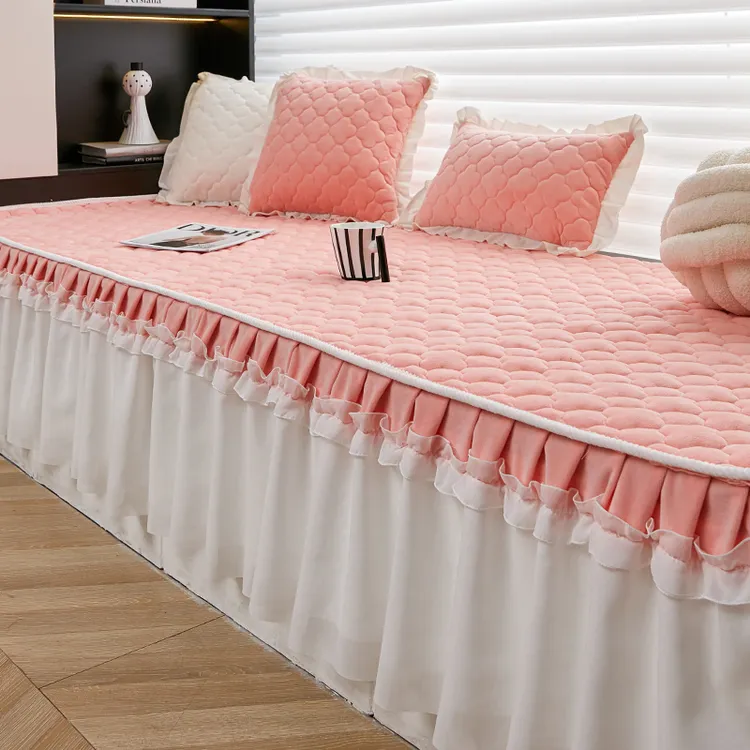 飘窗垫窗台垫2024新款简约防滑卧室阳台垫子毛绒榻榻米坐垫毯定制