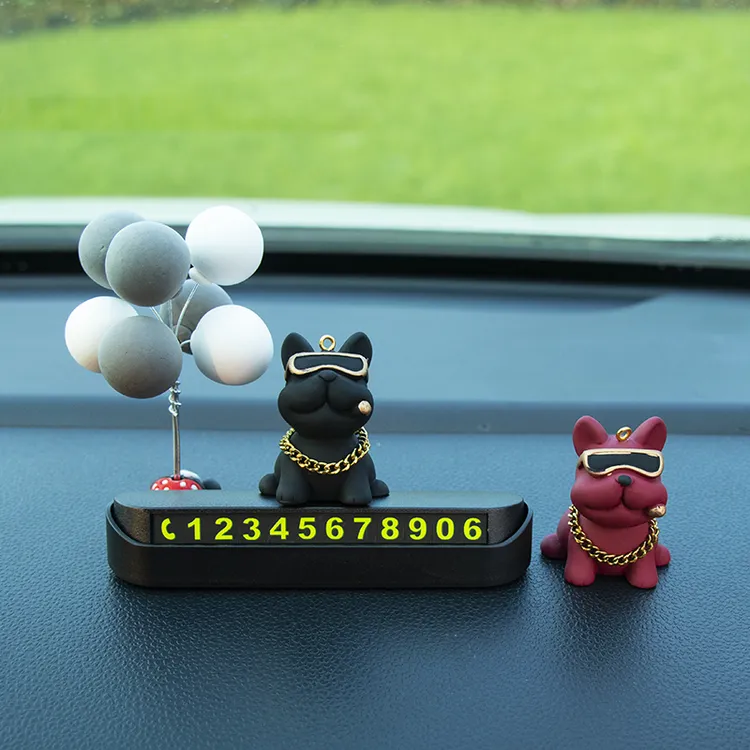 挪车电话牌车用车载临时停车号码移车牌摆件汽车用品车上大全车内