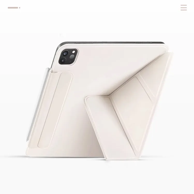 适用ipad保护套pro11带笔槽防弯air5/6十代双面夹分离pro1312.9寸