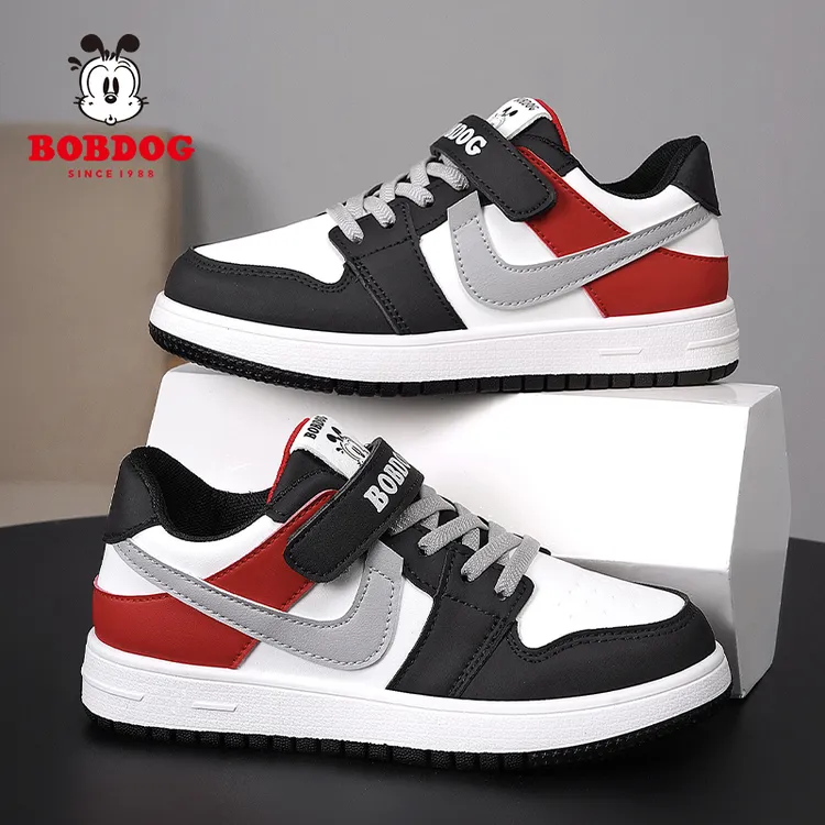 巴布豆儿童鞋板鞋潮鞋男童鞋网面透气休闲鞋中大童软底运动鞋6-12