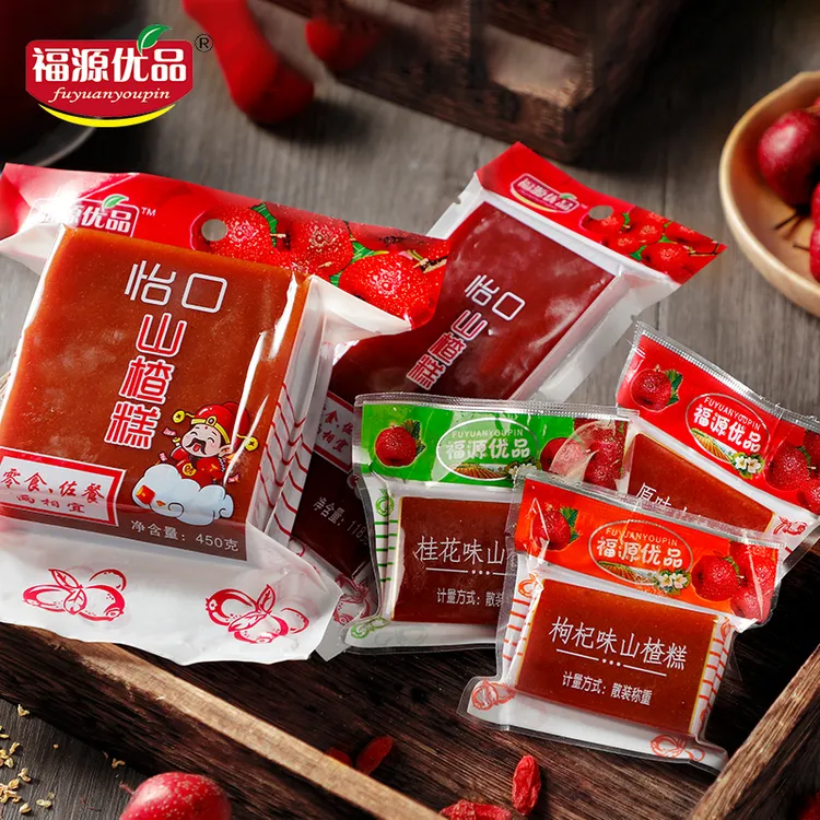福源优品福源优品山楂糕京糕桂花糕零食山楂枸杞果糕蜜饯传统果脯