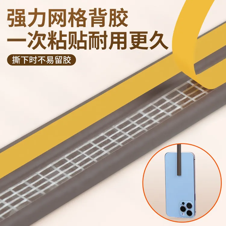门缝密封条防盗门进户门框胶条隔音条窗户房门防风防撞缝隙门底