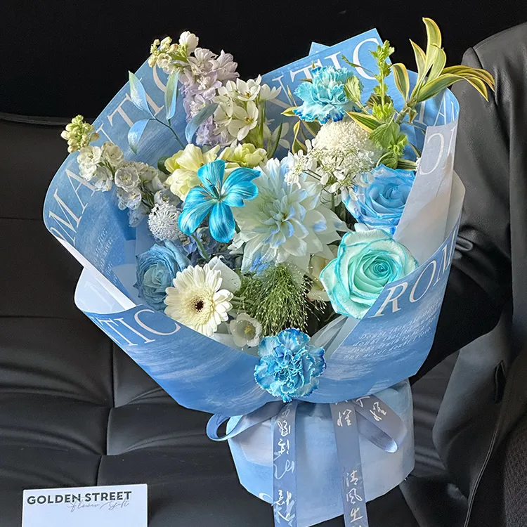 优派 加厚防水浪漫油画彩绘包花纸艺术纸