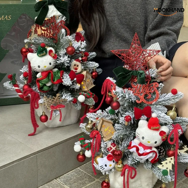 2024圣诞树纯手工DIY材料包送女友闺蜜创意网红玩偶礼物材料