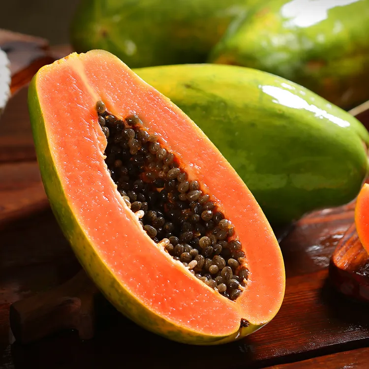 正宗冰糖心木瓜西双版纳产地红心牛奶木瓜细腻多汁软糯香甜5斤