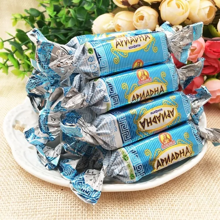 Slavyanka牌酸奶味糖果鲜奶味混合味糖果