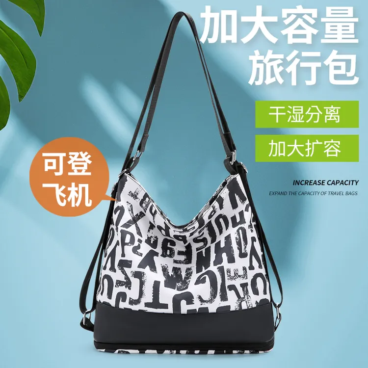 曼月依多功能背包男女小众时尚休闲百搭大学生潮流ins韩版双肩包