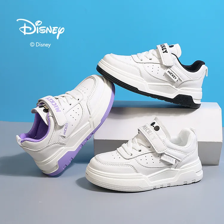 迪士尼2024春季新款经典百搭潮酷中大童板鞋尺码标准DS1586807TZ