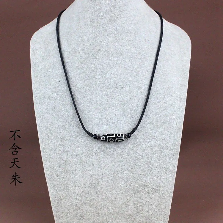 手工编织天朱挂绳横穿吊坠绳锁骨链高端项链绳diy男女款可调节
