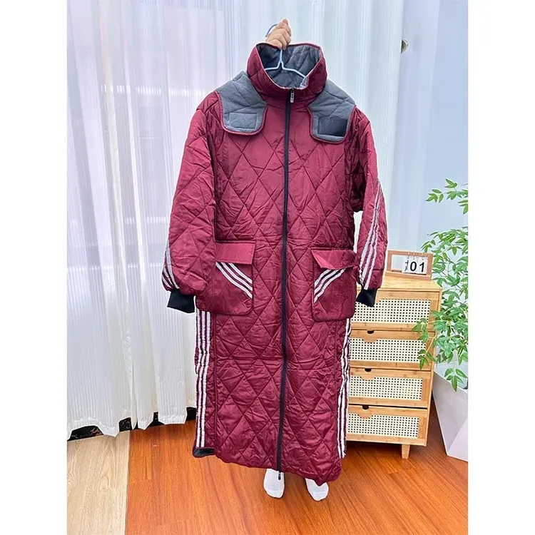 加绒加厚 加大电动车骑行衣防水大衣加厚雨衣外套加绒