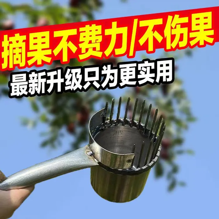 酸枣摘果器农用多功能手动防扎手摘果器摘山果山枣加厚省力工具