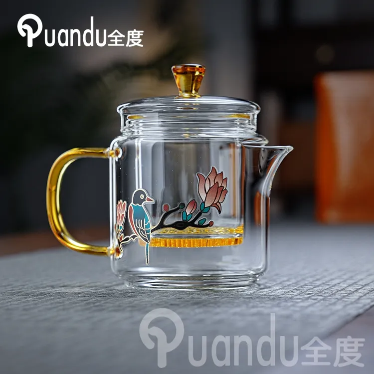 全度【神奇】耐高温家用过滤泡茶壶加厚煮茶壶茶水分离功夫花茶壶