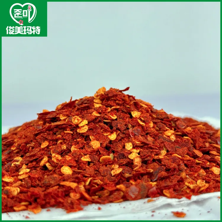 俊美玛特 【辣椒面 500g/袋】延边特产调料延吉辣椒面微辣中辣特辣