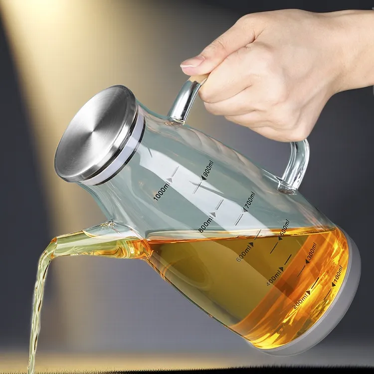 油壶厨房专用家用不挂油新款油罐厨房用品油壺2023新款装油瓶大号