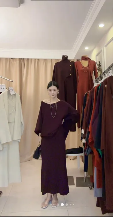 M'XING~秋冬氛围感斗篷套装/20